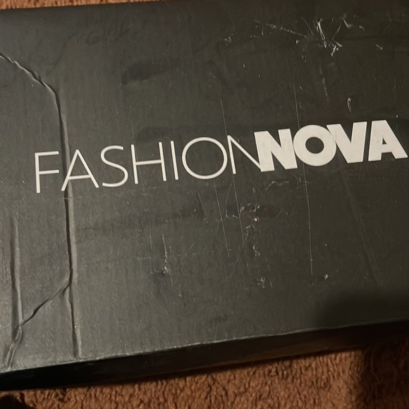 Fashion nova bedazzled heels worn once - Picture 4 of 6
